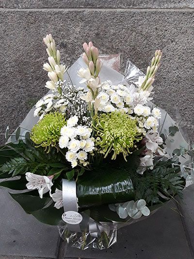 Bouquet Blanco-verde