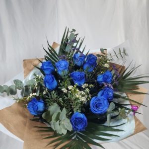 Ramo rosas azules