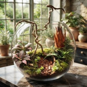 Terrario plantas Japón.