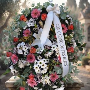 Palma funeraria Tanatorio Jardín de Alcalá.