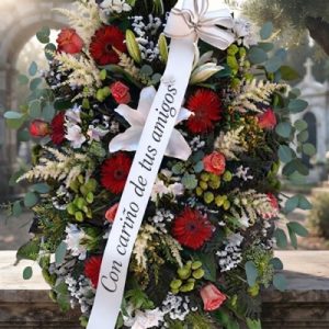 Palma funeraria Tanatorio La Paz.