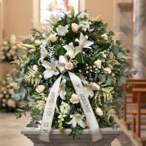 Palma funeraria Blanca.