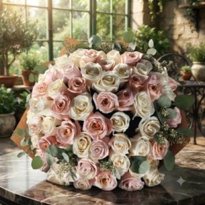 Bouquet 51 rosas.